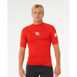 Lycra Ripcurl Waves Upf Perf S/S 2374 Lava Red