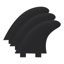 Fins Mdns 3 Fins Soft Pvc Fx2 Black (Prp01