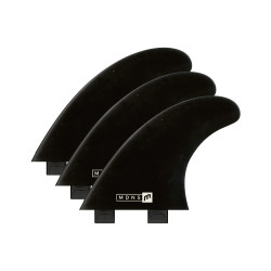 Fins Mdns 3 Fins Softedge Fx2 Black (Prp01