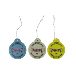 Fresheners Bubble Gum Air Fresheners Pck12 4Blue 4Bone 4Yellow