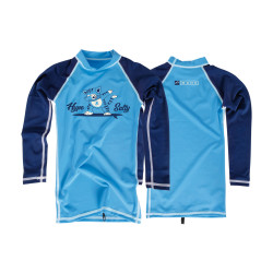 Lycras Mdns Rashvest Kid Ls Bicolor Design Upf50