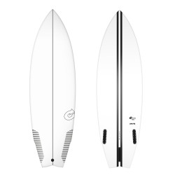 Shortboard Torq 0504 Rvr Tec Torq White (Wht00 5'4