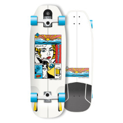 Skate Complet Flying Wheels Joan Duru 31 Surfskate Fw Xtegue/White (Xtewh 31"