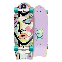 Skate Complet Flying Wheels Maud Le Car 29 Surfskate Fw Lipspray/Mauve (Lipmv 29"