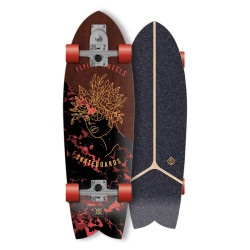 Skate Complet Flying Wheels Minerva 32 Surfskate Fw Red (Red00 32"