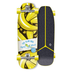 Skate Complet Flying Wheels Slimbro 31 Surfskate Fw Yellow (Yel00 31"