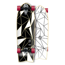 Skate Complet Flying Wheels Tezzo 32 Surfskate Fw White (Prp01 32"