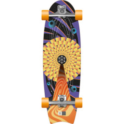 Skate Complet Flying Wheels Universe 31 Surfskate Fw Orange (Prp01 31"