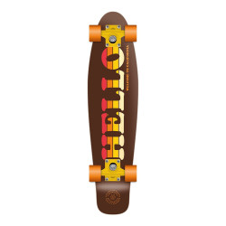 Skate Complet Prohibition Retro Wood Cruiser Prohibition Hello/Brown (Helbr 28