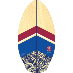 Skimboards Skim One Fernz 41 Wood Skim One Royal/Burgundy (Roybu 41"