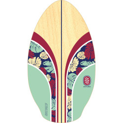 Skimboards Skim One Monsteraz 39 Wood Skim One Opal/Burgundy (Opabu 39"