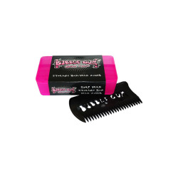 Wax Bubble Gum Wax Box W/Comb Bbgum Unicolor (00002