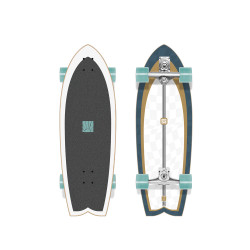Checker 30"x9.75"x19" Surfskate Long Island Complete