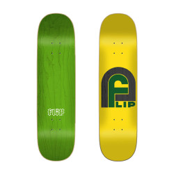 Gate Logo Yellow 8.125"x31.5" Flip Deck