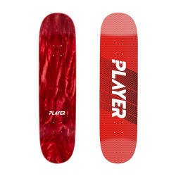 Player Red 7.87"x31.81" Player Deck