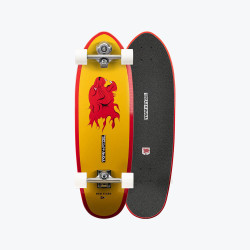 Red Tiger 32.6" Pyzel x Yow Surfskate