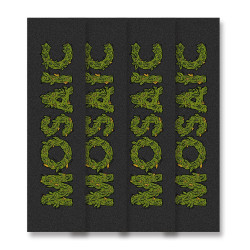 All Over 9"x33" Mosaic Griptape (4 Pack)