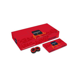 Super 1 Javier Sarmiento Abec 7 Black Red White Mosaic Bearings