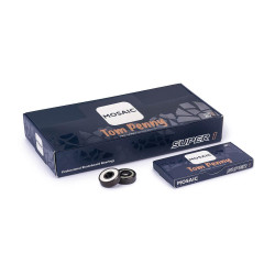 Super 1 Tom Penny Abec 7 Black White Mosaic Bearings