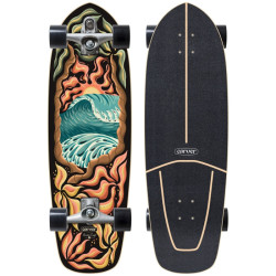 Surfskate Carver Complete C7 Psychedelic Sunset
