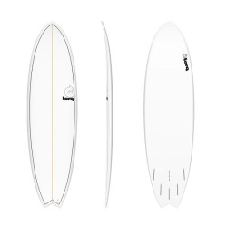 Planche de surf TORQ Fish TET CS Pinline White 6'3