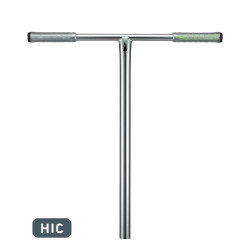 Guidon Blunt Thermal V2 650mm SLIT Chrome avec poignée Clear