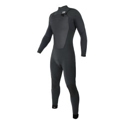 Combinaison de surf Homme Sooruz Guru Wind 5/4 mm Front Zip – Oysterprene bio – Noir