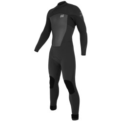 Combinaison de surf Homme Sooruz Guru Wind 5/4 mm Back Zip – Oysterprene bio – Noir