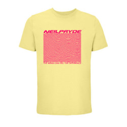 Tshirt Neilpryde Sol Legend Jaune - Logo Rose
