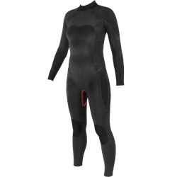 Combinaison de surf Femme Sooruz Fly+ 5/4 mm Back Zip – Oysterprene bio – Marine