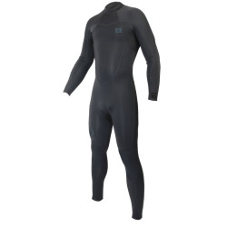 Combinaison de surf Homme Sooruz Fly+ 5/4 mm Back Zip – Oysterprene bio – Noir