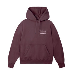	Sweat à capuche Femme Sooruz Rise – coton bio – Bordeaux
