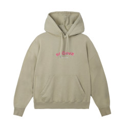 Sweat à capuche Femme Sooruz High – coton bio – Dust