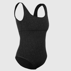 Maillot de bain une pièce manches longues Femme Sooruz Align – Noir