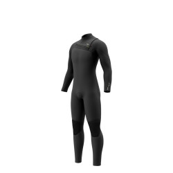 Motion 3/2 mm Front Zip – Combinaison néoprène Homme Mystic – Noir