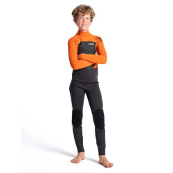 Combinaison Integrale Junior C-SKINS Legend 3/2 BZ Graphite/Orange
