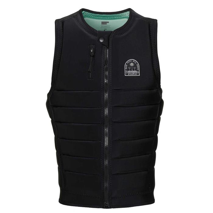 gilet-impact-mystic-check-out-front-zip-black