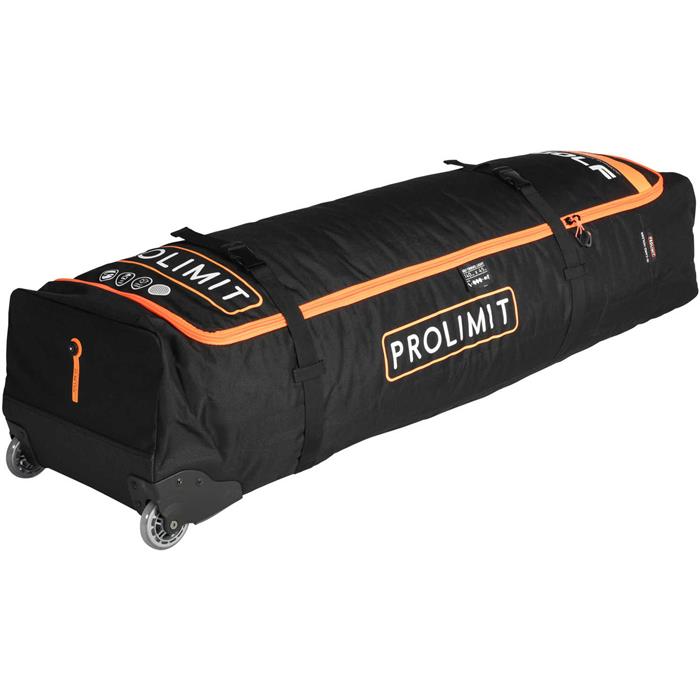 board-bag-kite-golfbag-avec-roulettes-travel-light-prolimit-black-orange-140x45