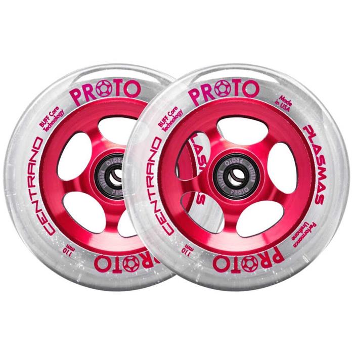 paire-de-roues-trottinette-proto-x-centrano-plasma-clear-red-110mm