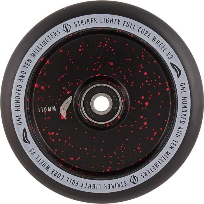 roue-trottinette-striker-lighty-fullcore-v3-red-splash-110mm