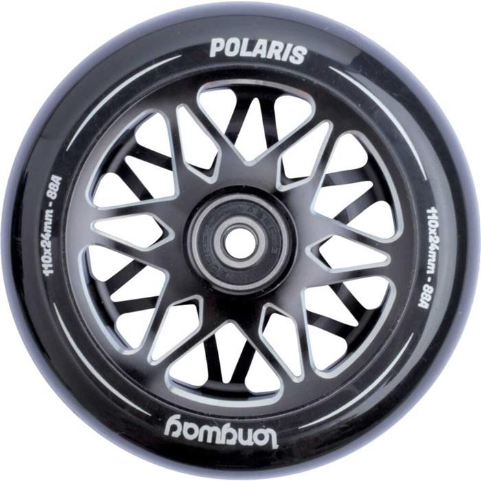 roue-trottinette-longway-polaris-noir-110mm