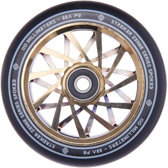 roue-trottinette-striker-zenue-series-gold-chrome-110mm