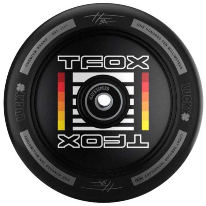 roue-trottinette-lucky-tfox-analog-noir-110mm