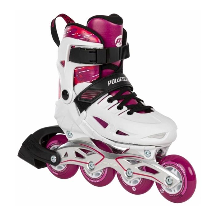 roller-en-ligne-junior-ajustables-powerslide-universe-4w-pink