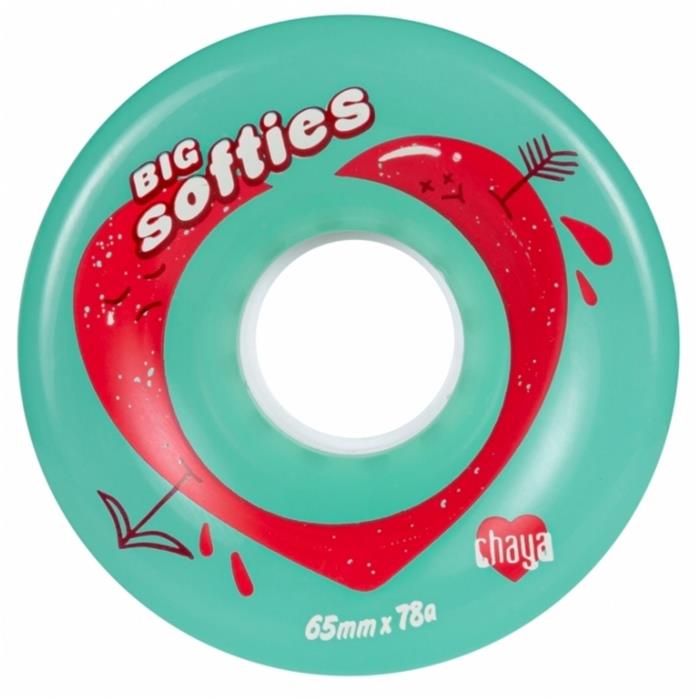 roues-roller-chaya-big-softie-s-clear-teal