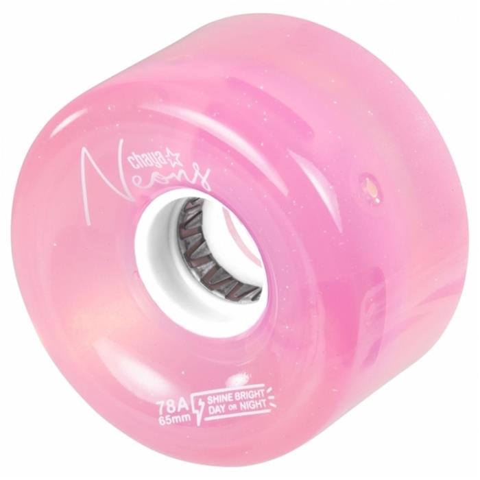 roues-roller-chaya-neon-led-pink