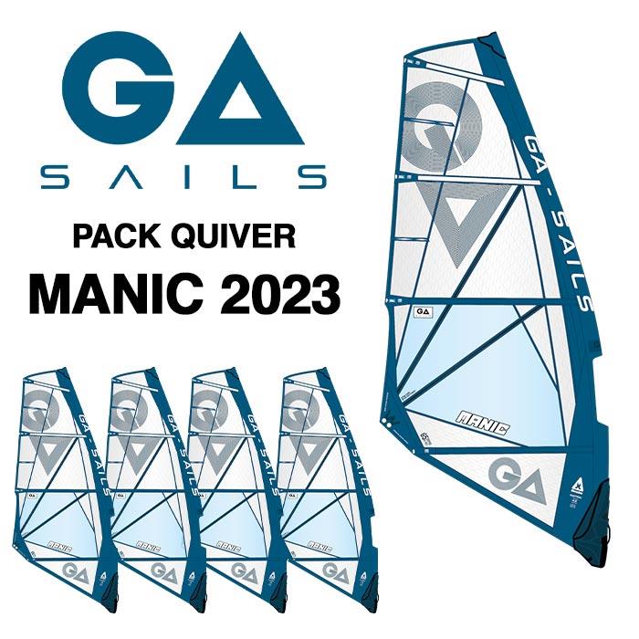 pack-quiver-voile-windsurf-ga-sails-manic-2023