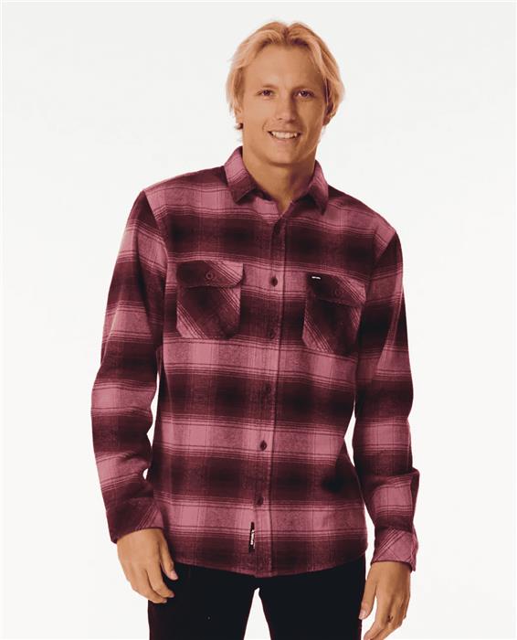 chemise-ripcurl-count-flannel-shirt-mauve