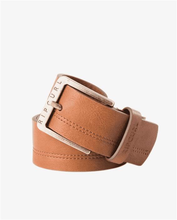 ceinture-ripcurl-double-stitch-pu-belt-brown