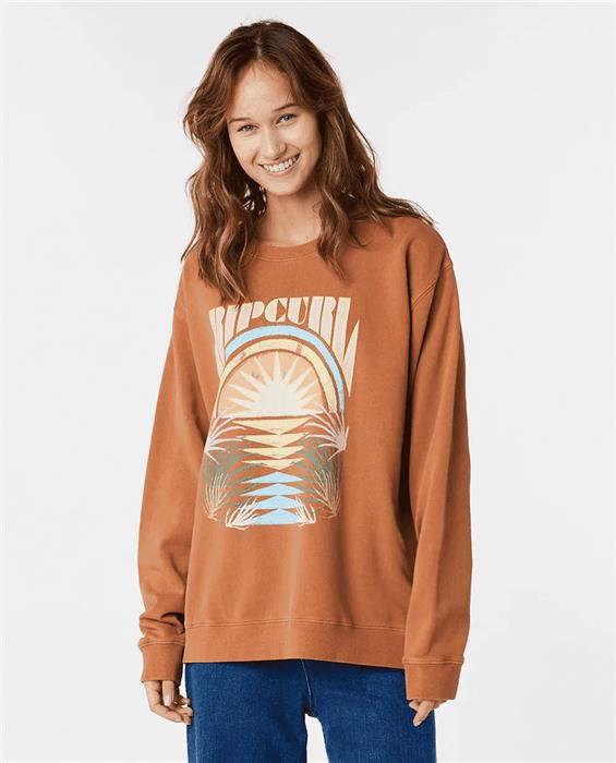 sweat-femme-ripcurl-glow-relaxed-crew-light-brown-s